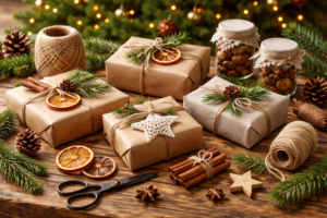 Ideias criativas para presentes de Natal sustentáveis e econômicos