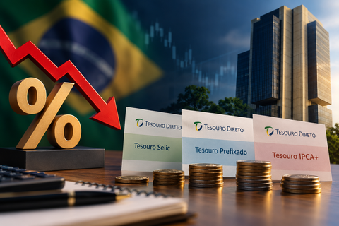 O que a queda da Selic muda no Tesouro Direto?